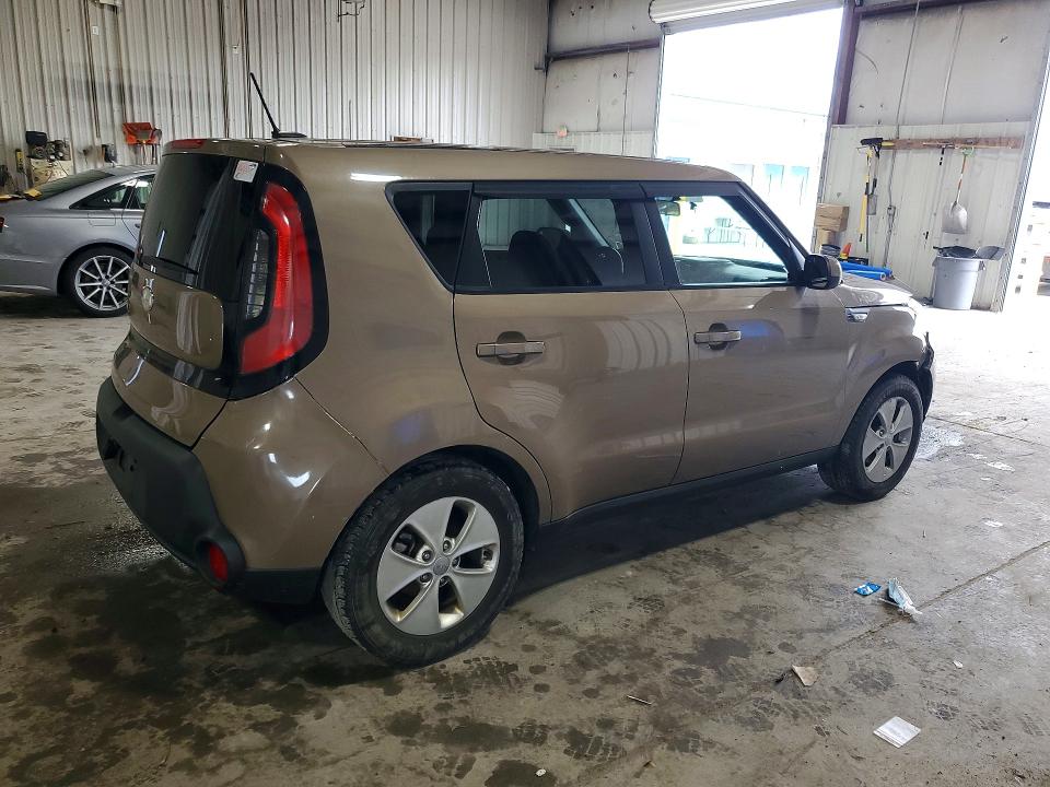 2014 Kia VIN KNDJN2A27E7010928 COPART salvage auction — FRONT END, NY - MV-907A SALVAGE CERTIFICATE, sold $1,400 on 2026-07-27 (photo 3)