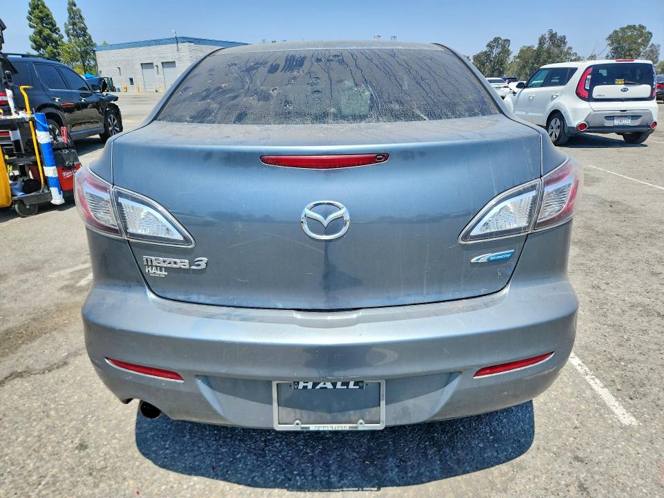 2013 Mazda 3 VIN JM1BL1V74D1745121 COPART salvage auction — FRONT END, Ca - Salvage Certificate, sold $1,150 on 2026-07-07 (photo 6)