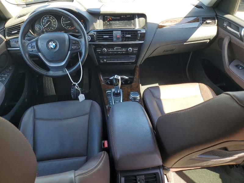 2016 BMW X3 VIN 5UXWX9C56G0D80748 COPART salvage auction — FRONT END, Nj - Cert Of Title-Salvage, sold $775 on 2026-07-28 (photo 8)