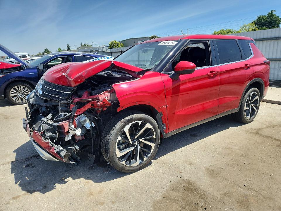 2024 Mitsubishi Outlander VIN JA4J3VA89RZ069883 COPART salvage auction — FRONT END, Fl - Certificate Of Destruction, sold $4,650 on 2026-07-06 (photo 1)