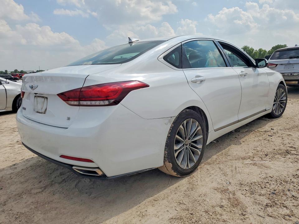 2016 Hyundai Genesis VIN KMHGN4JE7GU111967 COPART salvage auction — FRONT END, Tx - Salvage Vehicle Title, sold $2,200 on 2026-07-28 (photo 3)