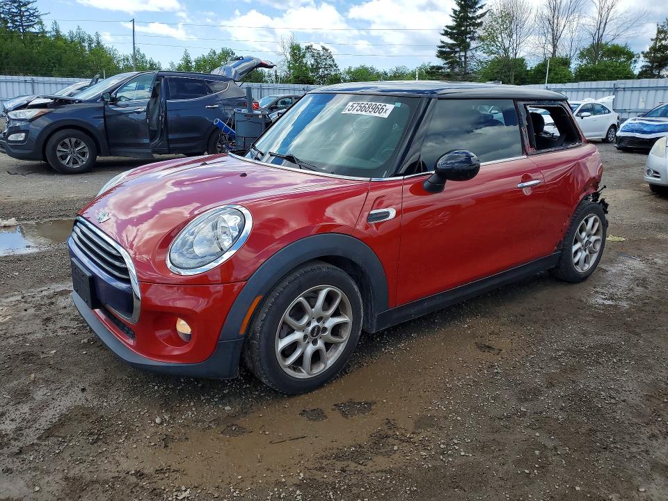 2016 Mini VIN WMWXP5C57G2D13883 COPART salvage auction — REAR END, On - Permit Salvage, sold $2,250 on 2026-08-04 (photo 1)