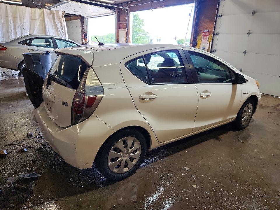 2012 Toyota VIN JTDKDTB30C1519277 COPART salvage auction — REAR END, PA - CERTIFICATE OF SALVAGE, sold $950 on 2026-07-23 (photo 3)