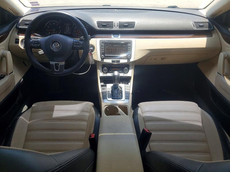 2012 Volkswagen Passat cc VIN WVWHP7AN9CE549513 COPART salvage auction — MINOR DENT/SCRATCHES, Sc - Cert Of Title-Salvage, sold $650 on 2026-08-05 (photo 8)