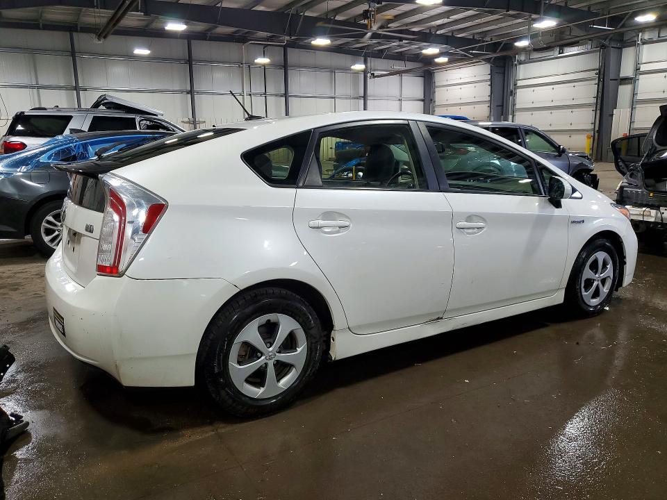 2012 Toyota Prius VIN JTDKN3DU2C5520331 COPART salvage auction — FRONT END, Mn - Cert Of Title-Prior Salvage, sold $300 on 2026-07-21 (photo 3)