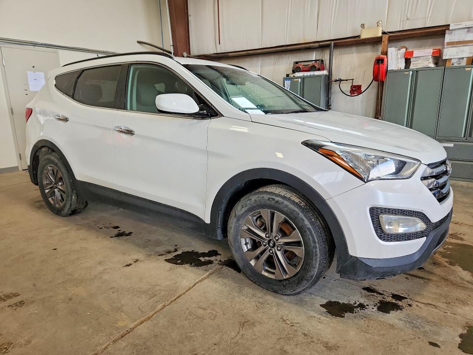 2015 Hyundai Santa fe VIN 5XYZUDLB1FG273919 COPART salvage auction — REAR END, Ab - Oop - Active, sold $3,750 on 2026-07-09 (photo 4)