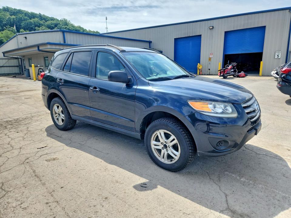 2012 Hyundai Santa fe VIN 5XYZGDAB0CG097483 COPART salvage auction — REAR END, Salvage Title, sold $1,400 on 2026-07-16 (photo 4)