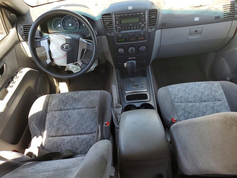 2008 Kia Sorento VIN KNDJD735X85798028 COPART salvage auction — FRONT END, Ca - Salvage Certificate, sold $400 on 2026-07-20 (photo 8)