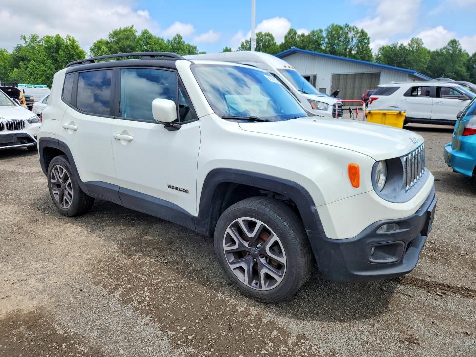 2016 Jeep Renegade VIN ZACCJBBT5GPC43286 COPART salvage auction — MINOR DENT/SCRATCHES, Fl - Certificate Of Title, sold $2,300 on 2026-07-10 (photo 4)