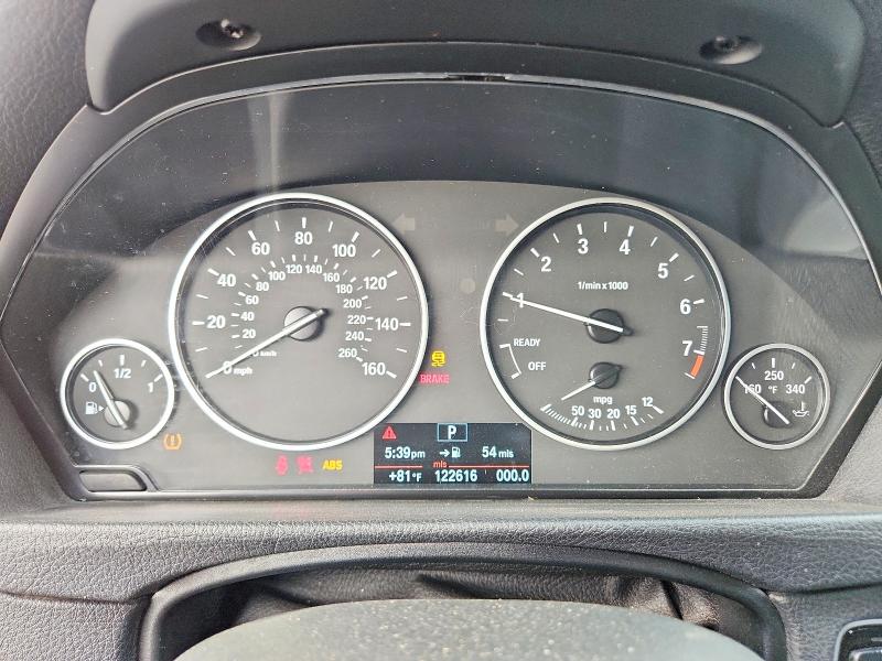 2013 BMW 3er VIN WBA3A5C51DF602856 COPART salvage auction — SIDE, CO - PUBLIC - SALVAGE TITLE, sold $825 on 2026-08-03 (photo 9)