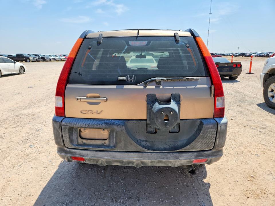 2003 Honda Cr-v VIN JHLRD68473C005479 COPART salvage auction — ROOF, TX - CERTIFICATE OF TITLE, sold $325 on 2026-07-29 (photo 6)