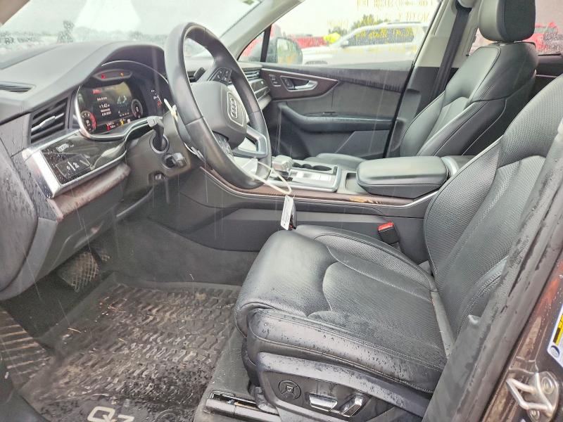 2021 Audi Q7 VIN WA1VXAF78MD015544 COPART salvage auction — FRONT END, Mi - Cert Of Title-Salvage Vehicle, sold $11,600 on 2026-07-23 (photo 7)