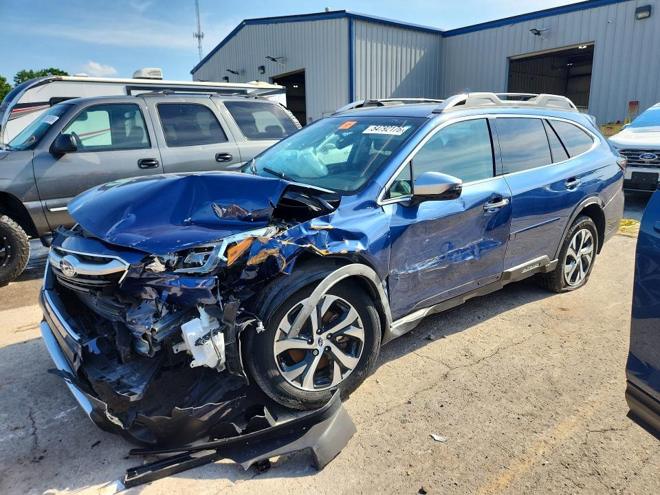 2020 Subaru Outback VIN 4S4BTAPC1L3152521 COPART salvage auction — FRONT END, Mo - Salvage Certificate Of Title, sold $2,150 on 2026-07-08 (photo 1)