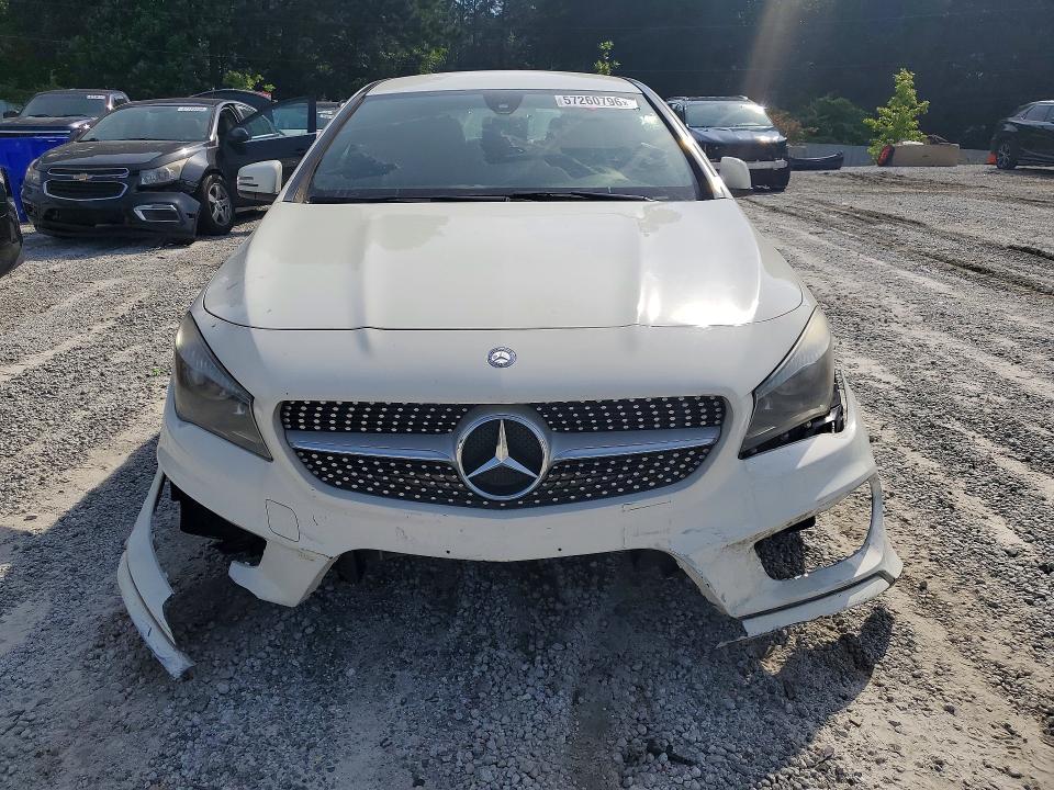 2015 Mercedes-benz Cla-klasse VIN WDDSJ4EB2FN182695 COPART salvage auction — FRONT END, Ga - Cert Of Title-Rebuilt Flood, sold $2,550 on 2026-07-13 (photo 5)