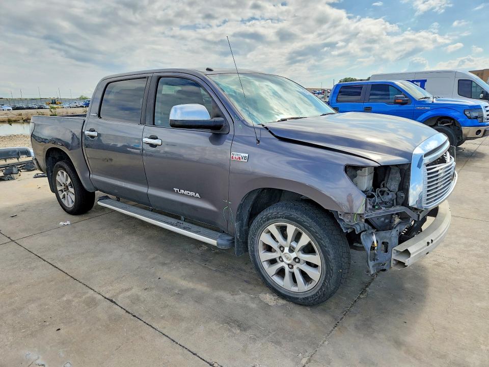 2012 Toyota Tundra VIN 5TFFY5F12CX118319 COPART salvage auction — FRONT END, Tx - Certificate Of Title, sold $400 on 2026-07-30 (photo 4)