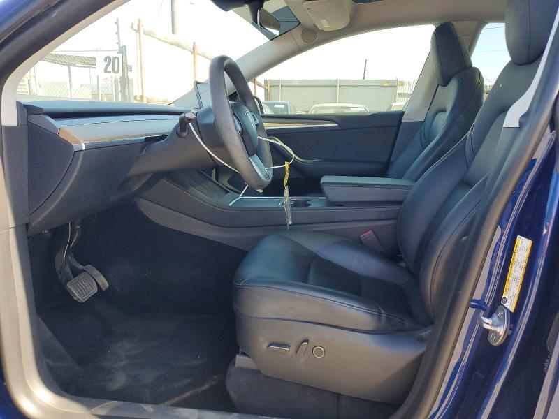 2023 Tesla Model y VIN 7SAYGDEE6PA041108 COPART salvage auction — REAR END, Ca - Salvage Certificate, sold $15,100 on 2026-07-29 (photo 7)