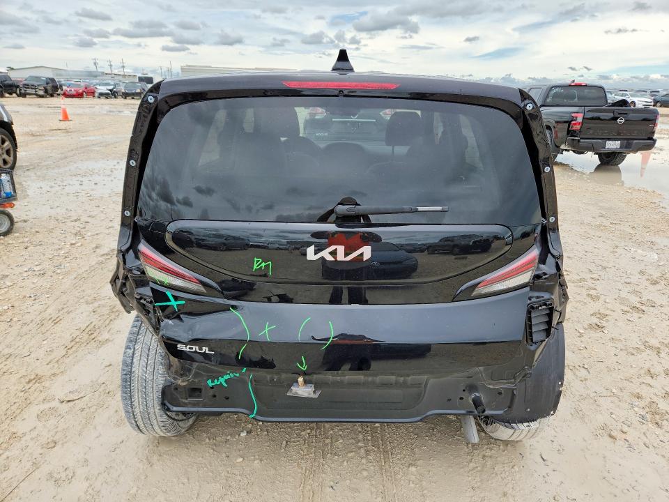 2025 Kia Soul VIN KNDJ23AU8S7943426 COPART salvage auction — REAR END, TX - SALVAGE VEHICLE TITLE (P), sold $4,650 on 2026-07-16 (photo 6)