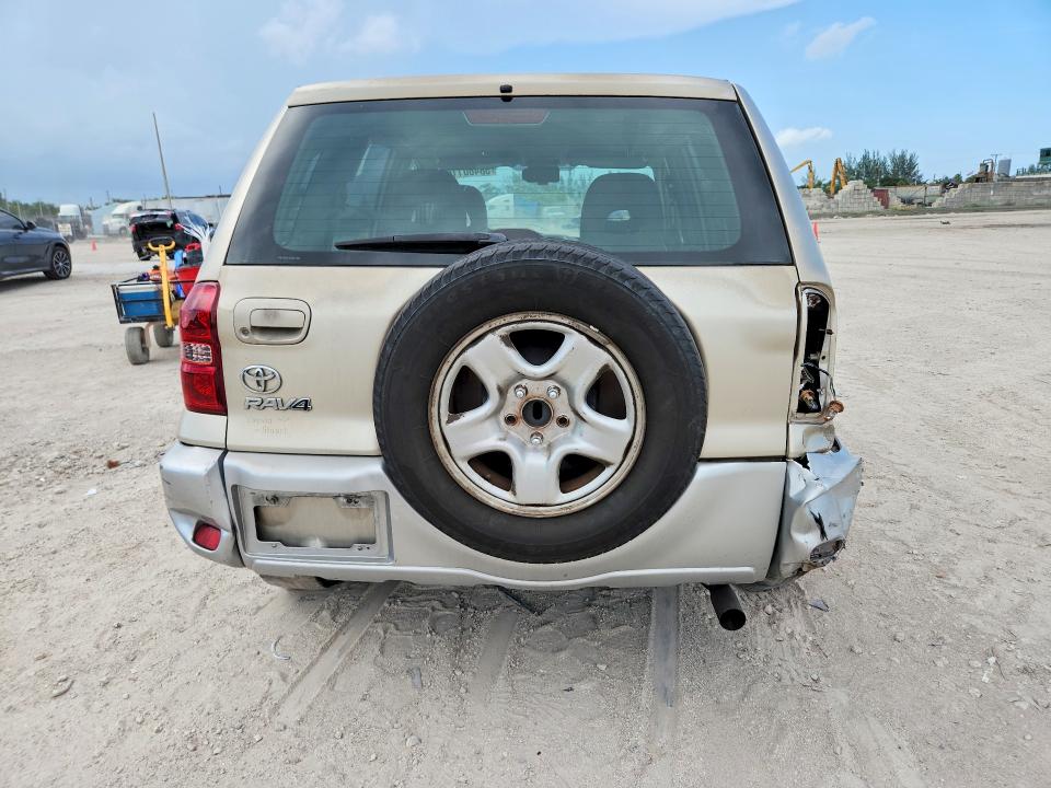 2004 Toyota Rav 4 VIN JTEGD20V140039384 COPART salvage auction — REAR END, FL - CERT OF TITLE SLVG REBUILDABLE, sold $500 on 2026-07-28 (photo 6)