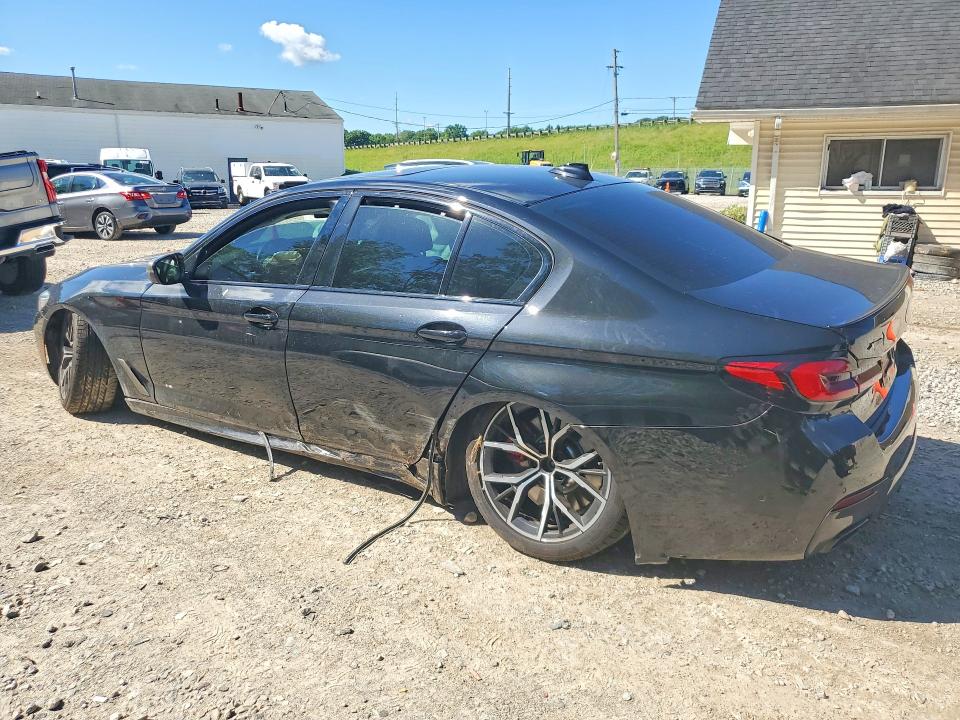 2021 BMW M5 VIN WBA13BK0XMCG08732 COPART salvage auction — SIDE, OH - CERT OF TITLE-SALVAGE, sold $15,100 on 2026-08-05 (photo 2)