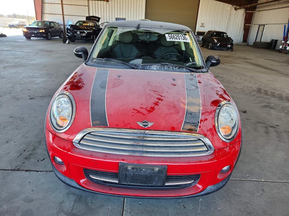 2013 Mini Cooper VIN WMWSU3C52DT683620 COPART salvage auction — REAR END, CA - SALVAGE CERTIFICATE, sold $1,300 on 2026-07-13 (photo 5)