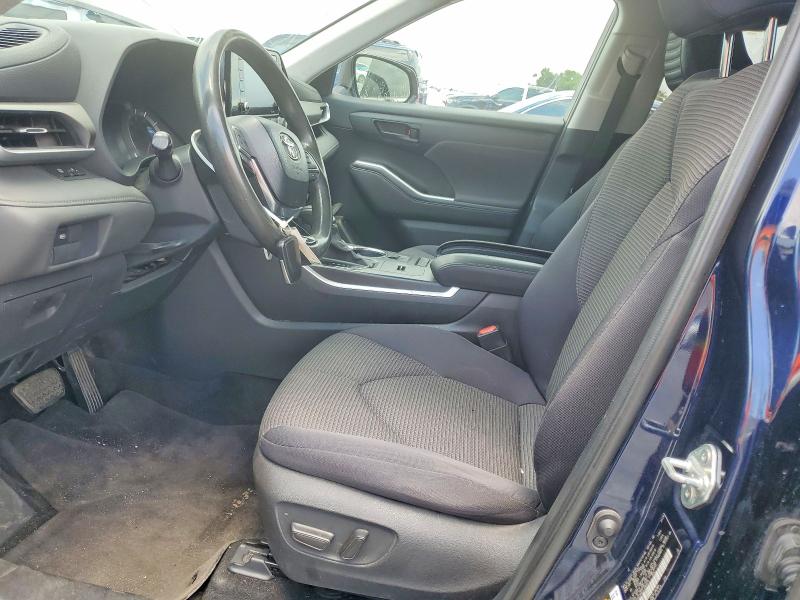 2020 Toyota Highlander VIN 5TDCZRAH1LS005172 COPART salvage auction — FRONT END, Fl - Certificate Of Title, sold $14,200 on 2026-07-03 (photo 7)
