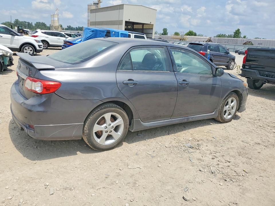 2012 Toyota Corolla VIN 5YFBU4EE0CP027945 COPART salvage auction — FRONT END, Ks - Cert Of Title-Salvage, sold $350 on 2026-07-21 (photo 3)