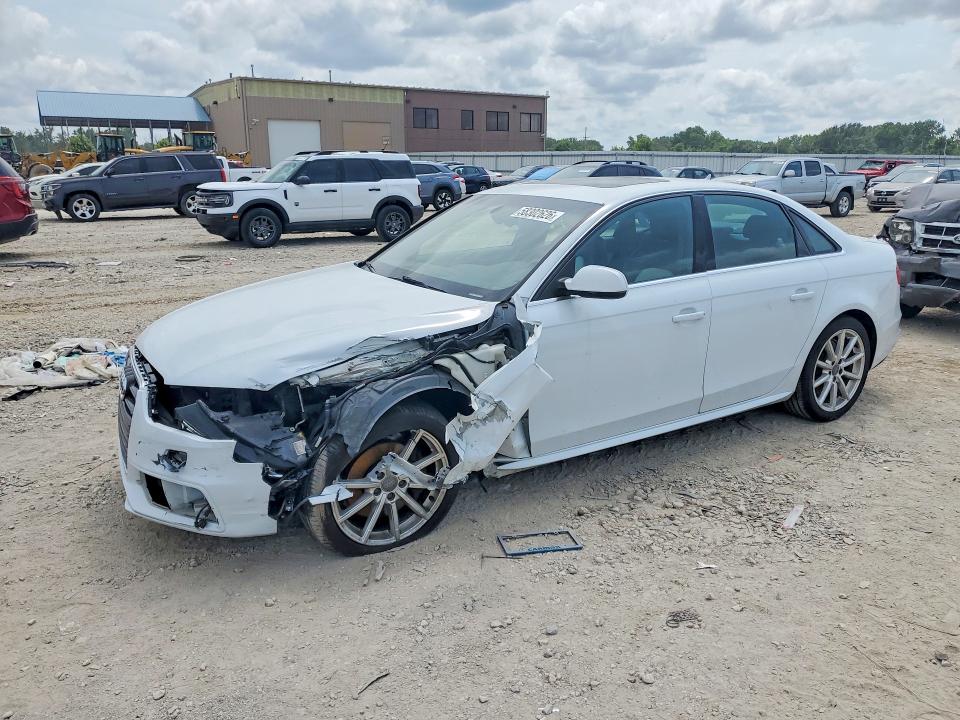 2014 Audi A4 VIN WAUFFAFL8EA047971 COPART salvage auction — FRONT END, Ks - Cert Of Title-Salvage, sold $700 on 2026-07-28 (photo 1)