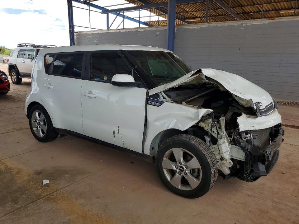 2017 Kia Soul VIN KNDJN2A25H7439389 COPART salvage auction — FRONT END, Az - Cert Of Title - Salvage, sold $1,050 on 2026-07-07 (photo 4)