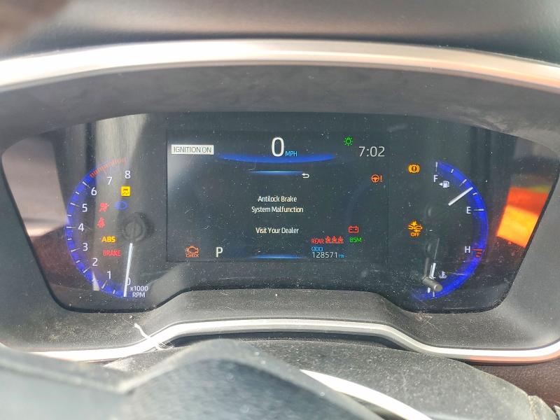 2020 Toyota VIN JTDFPRAE1LJ058833 COPART salvage auction — FRONT END, TX - SALVAGE VEHICLE TITLE, sold $2,150 on 2026-07-13 (photo 9)