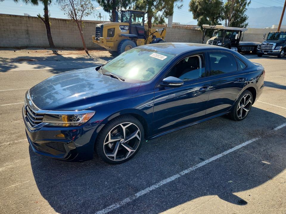 2020 Volkswagen Passat VIN 1VWMA7A3XLC016920 COPART salvage auction — UNDERCARRIAGE, CA - DIS/DLR/EXP ONLY CLEAN TITLE (P), sold $6,700 on 2026-07-07 (photo 1)