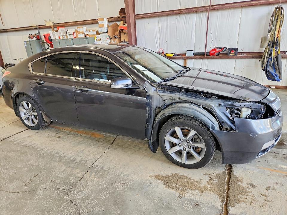 2012 Acura VIN 19UUA8F20CA801517 COPART salvage auction — FRONT END, Ab - Bos - Salvage, sold $775 on 2026-07-09 (photo 4)