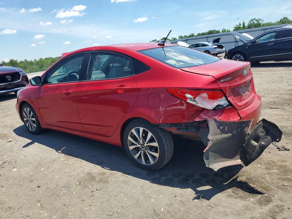 2017 Hyundai VIN KMHCT4AE3HU255344 COPART salvage auction — REAR END, Va - Cert Of Title - Salvage, sold $1,800 on 2026-07-08 (photo 2)