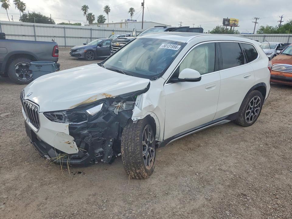 2026 BMW X1 VIN WBX73EF05T5400155 COPART salvage auction — FRONT END, Tx - Salvage Vehicle Title, sold $15 on 2026-07-29 (photo 1)
