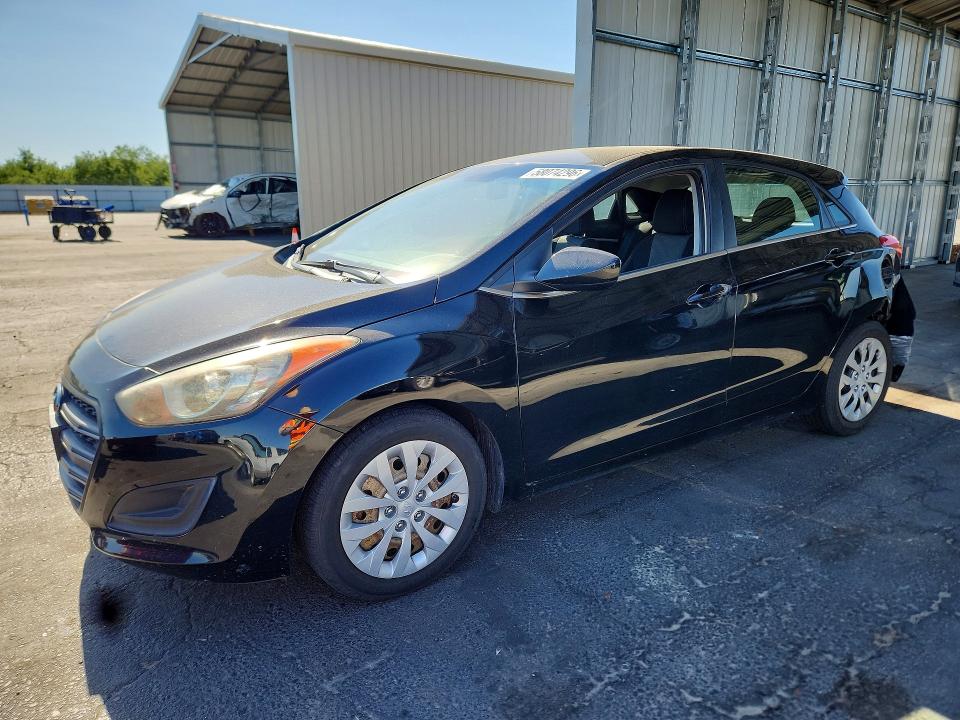 2016 Hyundai Elantra VIN KMHD35LH0GU263546 COPART salvage auction — VANDALISM, CA - SALVAGE CERTIFICATE, sold $90 on 2026-07-27 (photo 1)