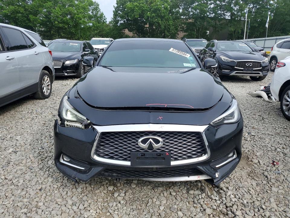 2018 Infiniti VIN JN1FV7EL7JM631333 COPART salvage auction — FRONT END, Ny - Mv-907A Salvage Certificate, sold $2,050 on 2026-07-17 (photo 5)