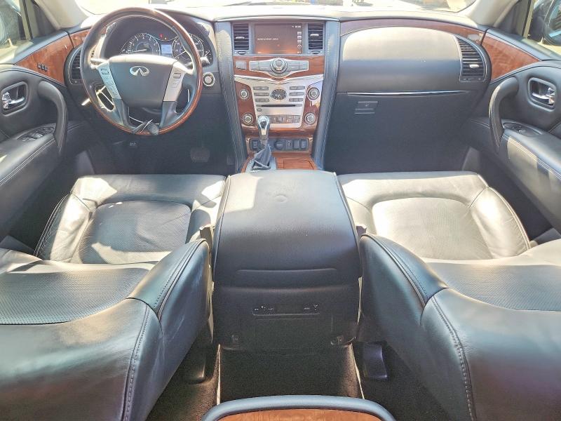 2018 Infiniti Qx80 VIN JN8AZ2NF7J9664980 COPART salvage auction — REAR END, Fl - Cert Of Title Slvg Rebuildable, sold $4,700 on 2026-07-14 (photo 8)