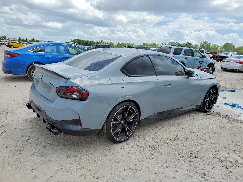 2024 BMW M240i VIN 3MW53CM05R8E14416 COPART salvage auction — FRONT END, Ga - Cert Of Title-Salvage, sold $24,100 on 2026-07-21 (photo 3)