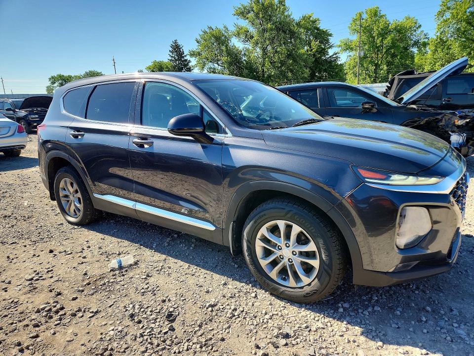 2020 Hyundai Santa fe VIN 5NMS33AD0LH227888 COPART salvage auction — FRONT END, Oh - Certificate Of Title (P), sold $7,400 on 2026-07-27 (photo 4)