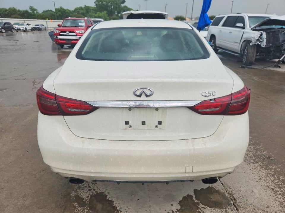 2018 Infiniti VIN JN1EV7APXJM363057 COPART salvage auction — MECHANICAL, Tx - Salvage Vehicle Title, sold $2,300 on 2026-07-20 (photo 6)