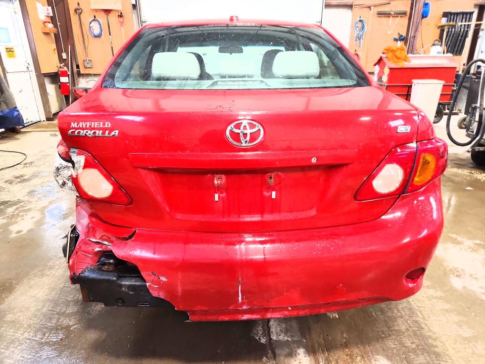 2009 Toyota Corolla VIN 2T1BU40E89C072504 COPART salvage auction — FRONT END, AB - BOS - SALVAGE, sold $1,150 on 2026-07-02 (photo 6)