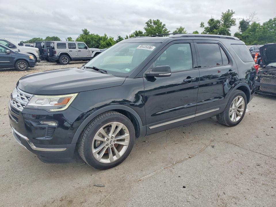 2018 Ford Explorer VIN 1FM5K7D88JGB97285 COPART salvage auction — NORMAL WEAR, Mo - Certificate Of Title, sold $6,200 on 2026-07-02 (photo 1)