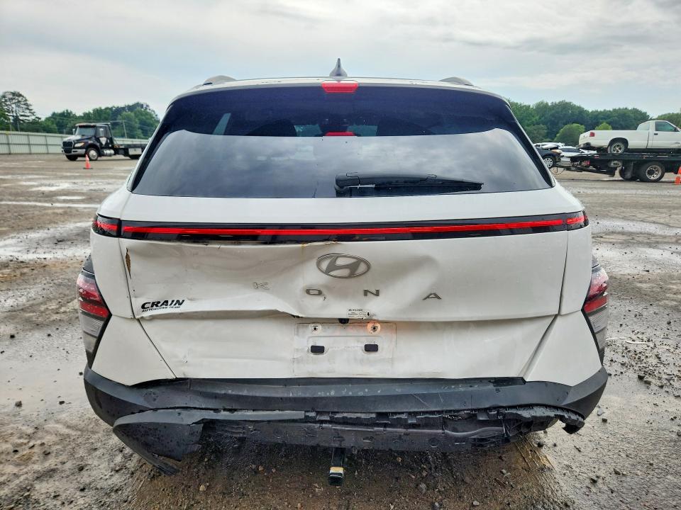 2026 Hyundai Kona VIN KM8HF3AB2TU360205 COPART salvage auction — REAR END, Ar - Cert Of Title-Salvage, sold $7,000 on 2026-07-15 (photo 6)