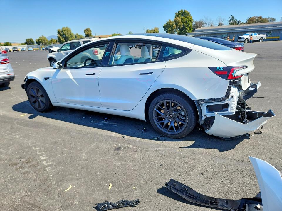 2024 Tesla Model 3 VIN 5YJ3E1EA0RF865068 COPART salvage auction — FRONT END, Ca - Salvage Certificate, sold $10,900 on 2026-07-20 (photo 2)