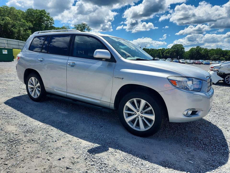 2008 Toyota Highlander VIN JTEEW44A982010892 COPART salvage auction — MECHANICAL, Nc - Salvage Certificate Of Title, sold $175 on 2026-07-29 (photo 4)