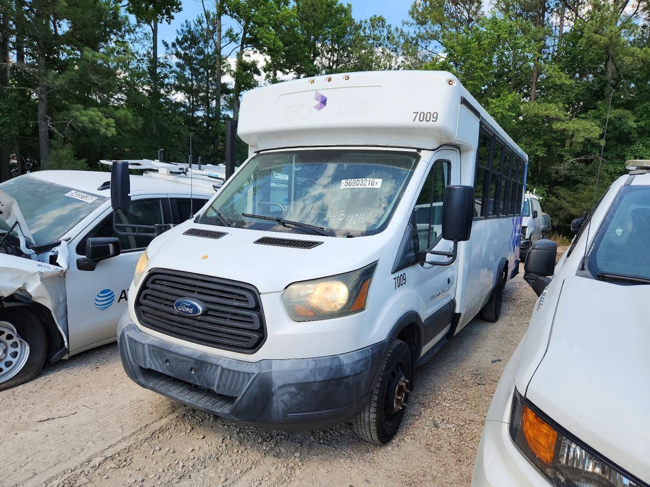 2017 Ford Transit VIN 1FDES8PM8HKA48414 COPART salvage auction — Mechanical, VA - DEALER ONLY CLEAN TITLE (P), sold $9,800 on 2026-07-01 (photo 1)