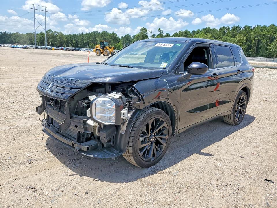2022 Mitsubishi Outlander VIN JA4J3UA86NZ090162 COPART salvage auction — FRONT END, La - Cert Of Title-Salvage, sold $4,200 on 2026-07-24 (photo 1)
