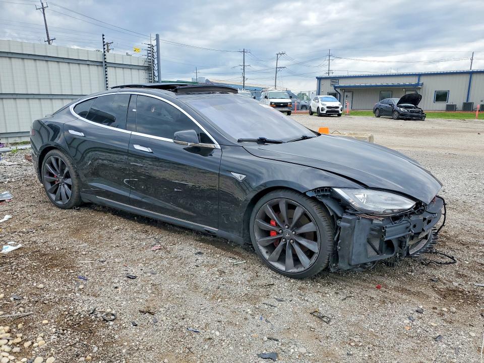 2014 Tesla Model s VIN 5YJSA1H20EFP66661 COPART salvage auction — FRONT END, Va - Certificate Of Title, sold $4,550 on 2026-07-29 (photo 4)