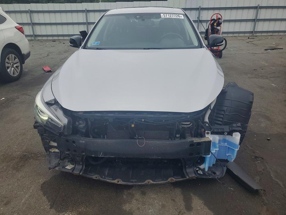2017 Infiniti VIN JN1EV7AR8HM832450 COPART salvage auction — FRONT END, Wv - Salvage Certificate, sold $3,600 on 2026-07-30 (photo 5)