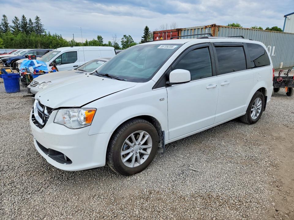 2019 Dodge Grand caravan VIN 2C4RDGCG6KR767728 COPART salvage auction — FRONT END, On - Permit Salvage, sold $3,550 on 2026-08-13 (photo 1)