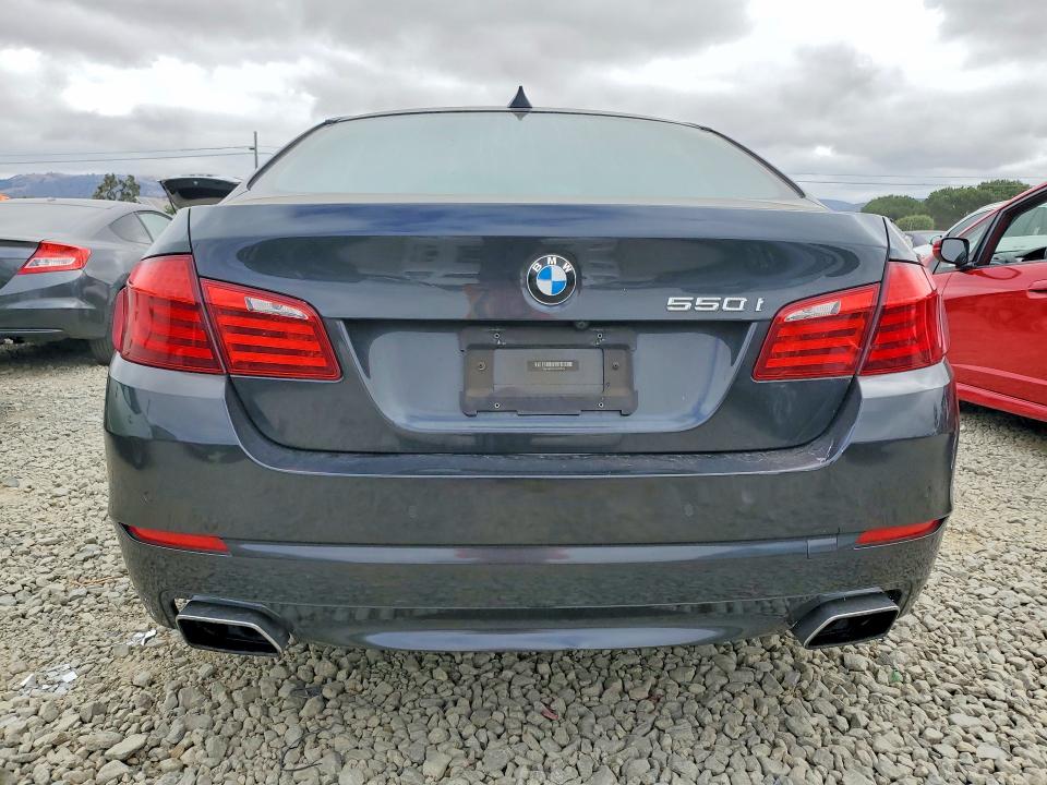 2012 BMW 5 series VIN WBAFR9C54CDV58374 COPART salvage auction — FRONT END, Ca - Salvage Certificate, sold $525 on 2026-07-14 (photo 6)